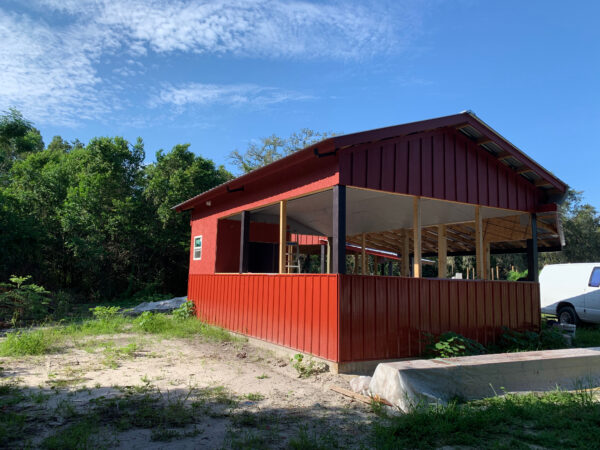 New Cabin Build at Cahaba Club Herbal Outpost