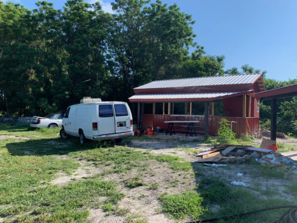 New Cabin Build at Cahaba Club Herbal Outpost