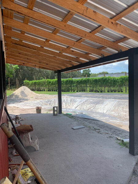 New Cabin Build at Cahaba Club Herbal Outpost