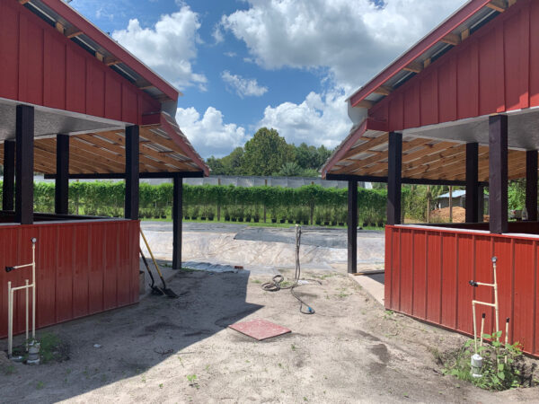 New Cabin Build at Cahaba Club Herbal Outpost