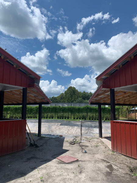 New Cabin Build at Cahaba Club Herbal Outpost