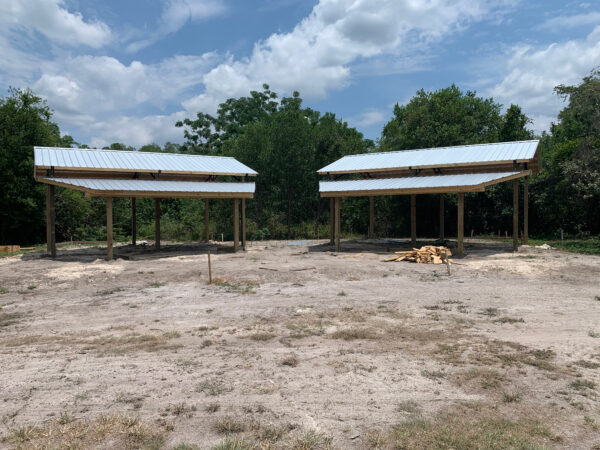 New Cabin Build at Cahaba Club Herbal Outpost