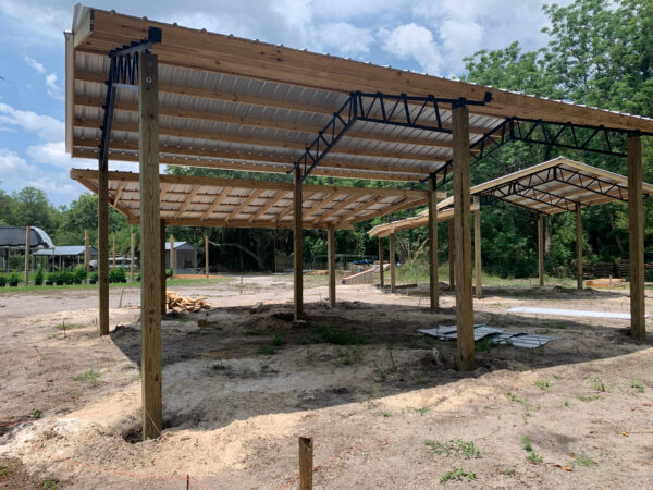 New Cabin Build at Cahaba Club Herbal Outpost