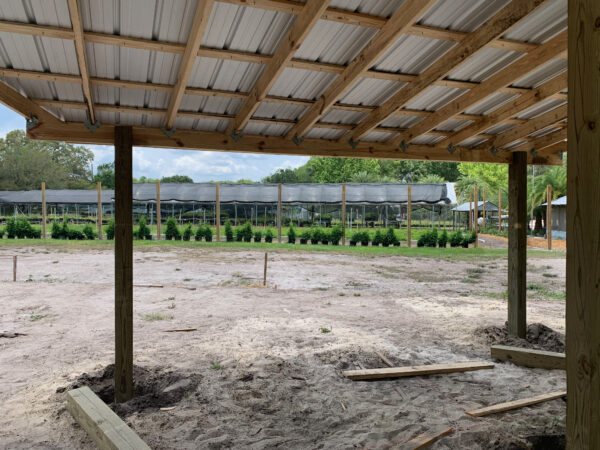 New Cabin Build at Cahaba Club Herbal Outpost